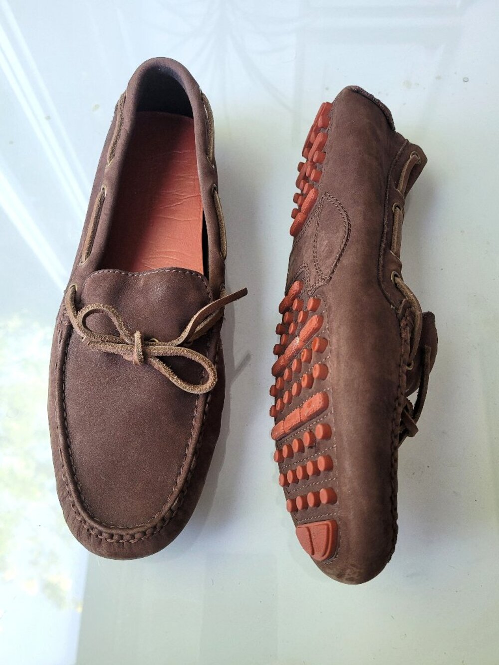 Cole Haan Brown Suede Driving Moccasin/Shoe Size 8